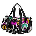 Vintage Tribal Aztec Pattern Print Gym Bag
