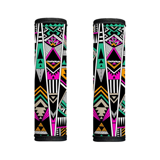 Vintage Tribal Aztec Pattern Print Handle Covers