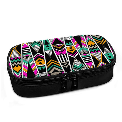 Vintage Tribal Aztec Pattern Print Insulin Cooler Travel Case