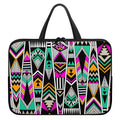 Vintage Tribal Aztec Pattern Print Laptop Sleeve With Handle
