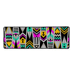 Vintage Tribal Aztec Pattern Print Long Kitchen Mat