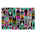 Vintage Tribal Aztec Pattern Print Placemat
