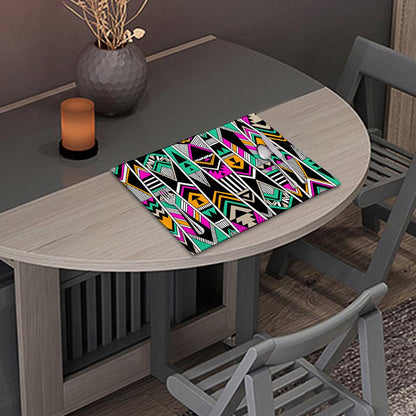 Vintage Tribal Aztec Pattern Print Placemat