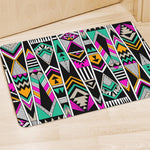Vintage Tribal Aztec Pattern Print Polyester Doormat