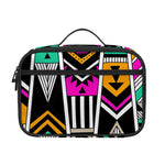 Vintage Tribal Aztec Pattern Print Portable Lunch Bag