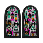 Vintage Tribal Aztec Pattern Print Skillet Handle Cover