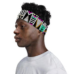 Vintage Tribal Aztec Pattern Print Sports Headband