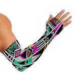 Vintage Tribal Aztec Pattern Print Sun Protection Arm Sleeves