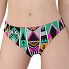 Vintage Tribal Aztec Pattern Print Women's Panties