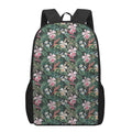 Vintage Tropical Exotic Hawaiian Print 17 Inch Backpack