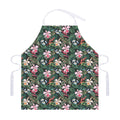 Vintage Tropical Exotic Hawaiian Print Adjustable Apron