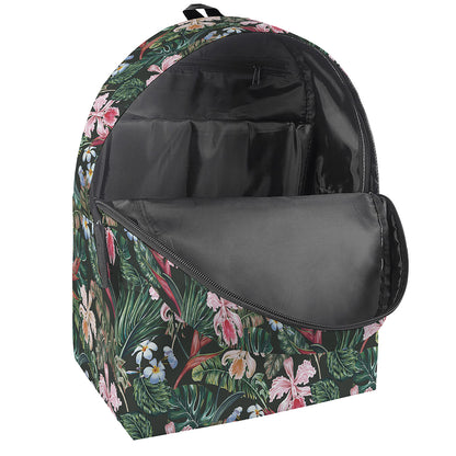 Vintage Tropical Exotic Hawaiian Print Backpack