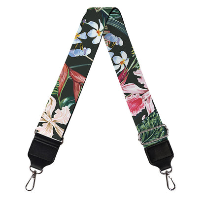 Vintage Tropical Exotic Hawaiian Print Bag Strap