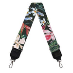 Vintage Tropical Exotic Hawaiian Print Bag Strap