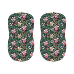 Vintage Tropical Exotic Hawaiian Print Bar Stool Covers