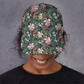 Vintage Tropical Exotic Hawaiian Print Baseball Cap