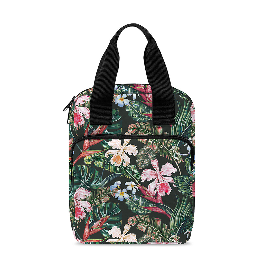 Vintage Tropical Exotic Hawaiian Print Bible Tote Bag