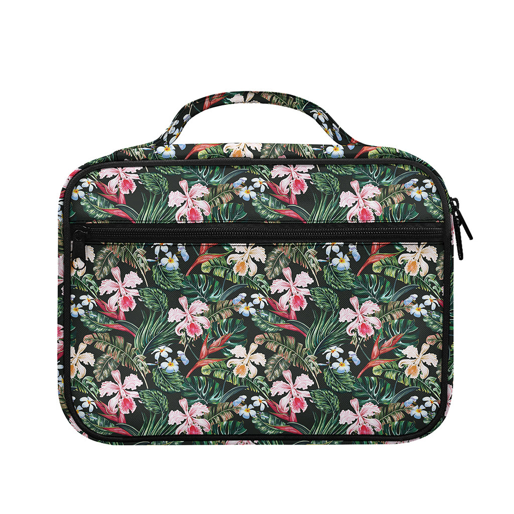 Vintage Tropical Exotic Hawaiian Print Briefcase Bible Bag