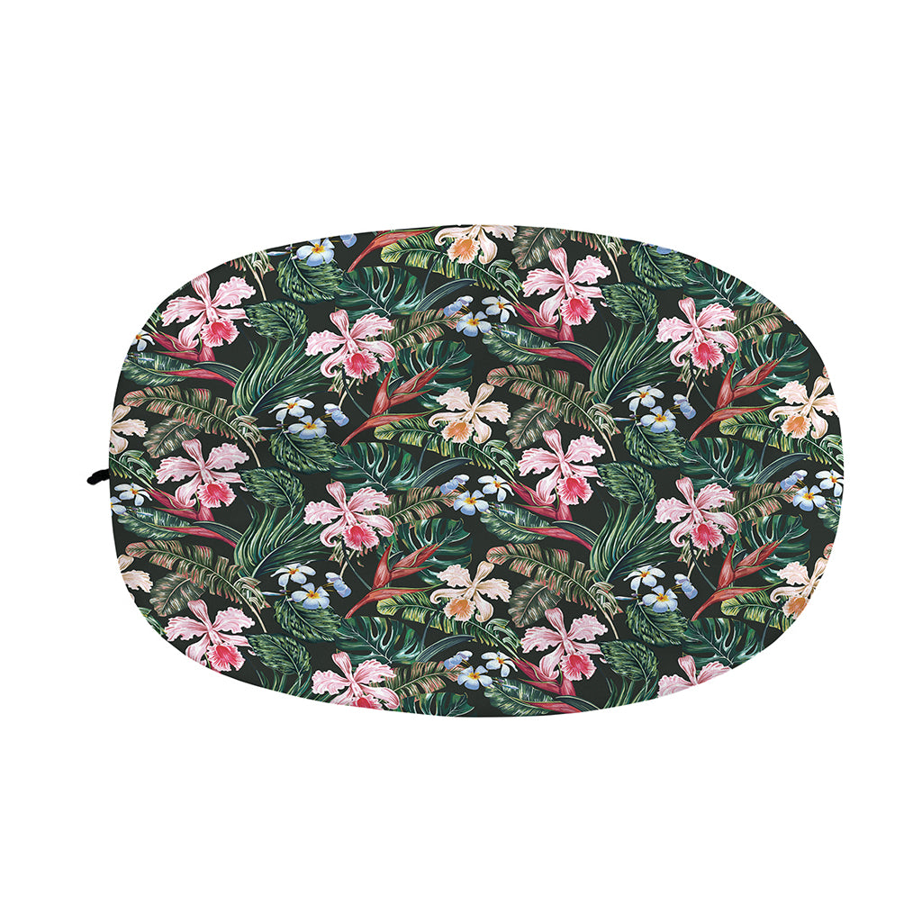 Vintage Tropical Exotic Hawaiian Print Car Side Mirror Covers