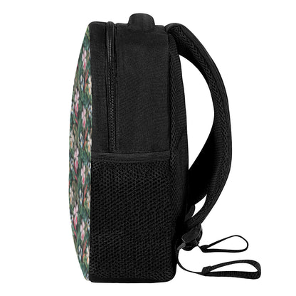 Vintage Tropical Exotic Hawaiian Print Casual Backpack
