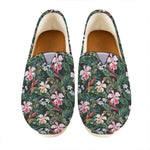 Vintage Tropical Exotic Hawaiian Print Casual Shoes