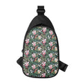 Vintage Tropical Exotic Hawaiian Print Sling Bag