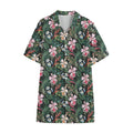 Vintage Tropical Exotic Hawaiian Print Cotton Hawaiian Shirt