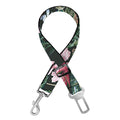 Vintage Tropical Exotic Hawaiian Print Dog Seat Belt