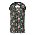 Vintage Tropical Exotic Hawaiian Print Double Neoprene Wine Tote