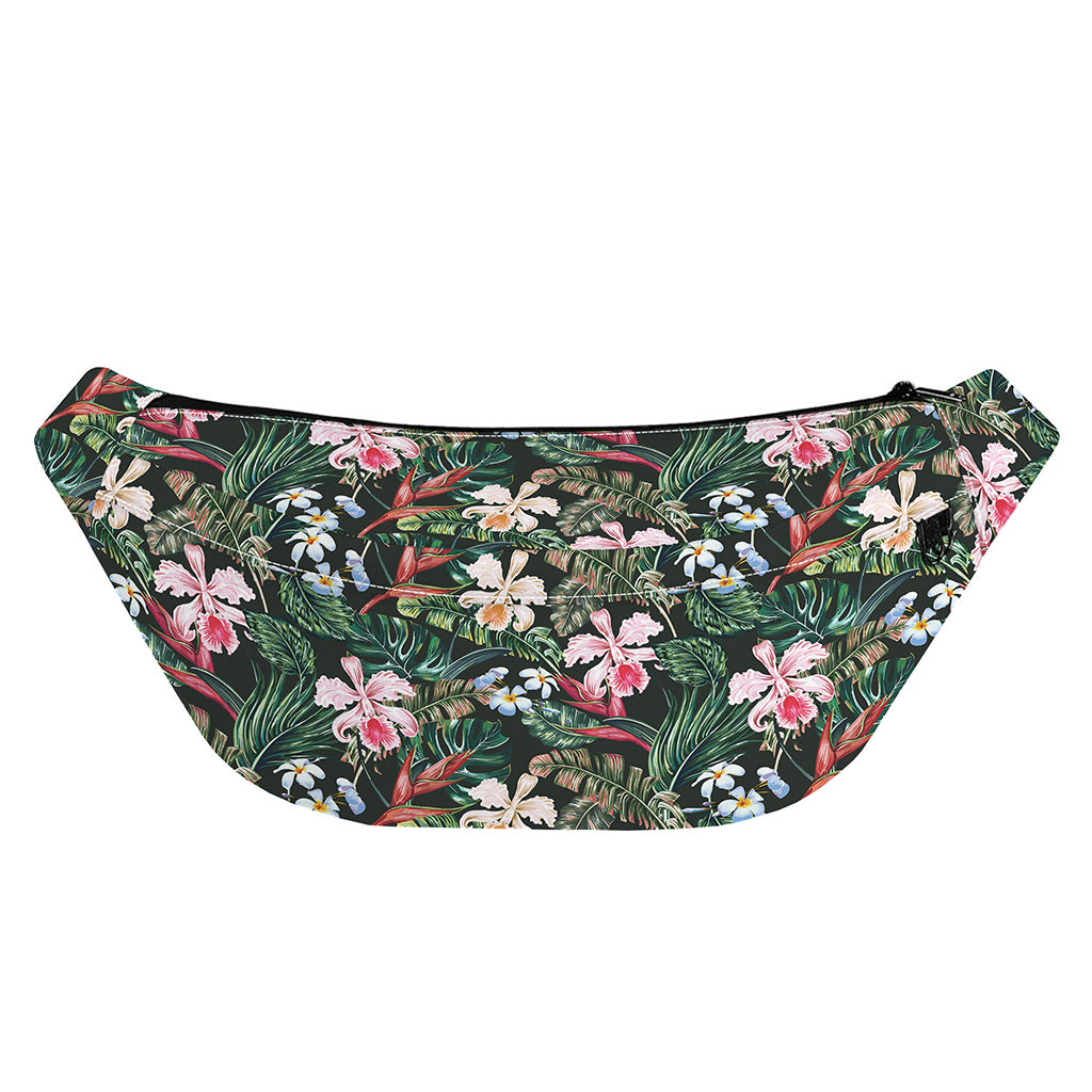 Vintage Tropical Exotic Hawaiian Print Fanny Pack