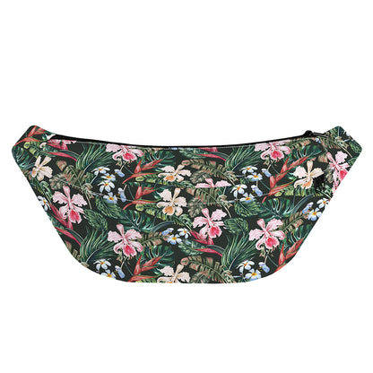 Vintage Tropical Exotic Hawaiian Print Fanny Pack
