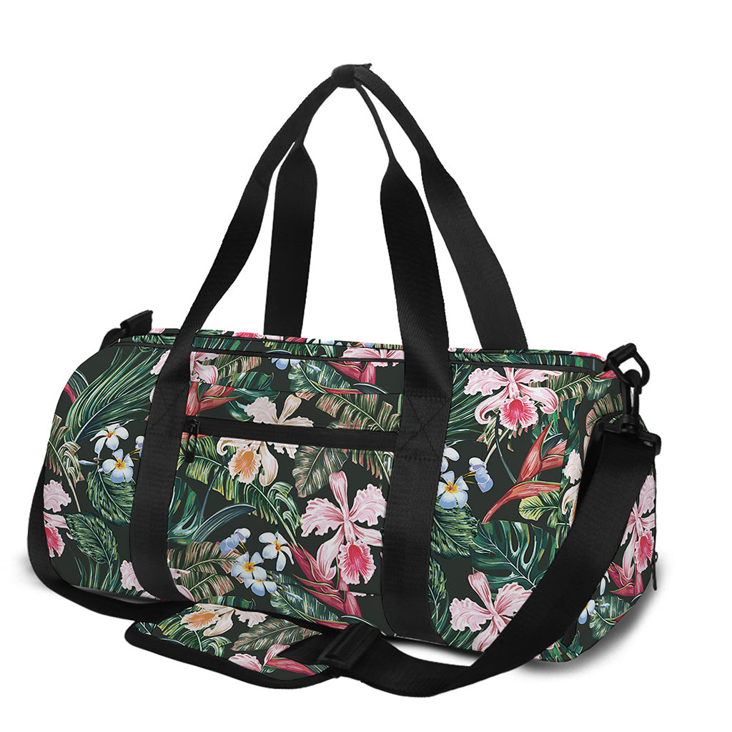 Vintage Tropical Exotic Hawaiian Print Gym Bag
