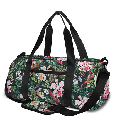 Vintage Tropical Exotic Hawaiian Print Gym Bag