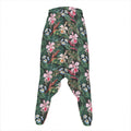 Vintage Tropical Exotic Hawaiian Print Hammer Pants