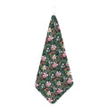 Vintage Tropical Exotic Hawaiian Print Hand Towel