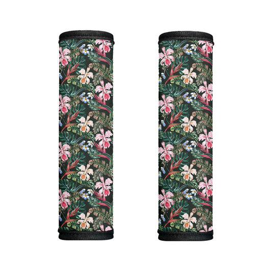 Vintage Tropical Exotic Hawaiian Print Handle Covers