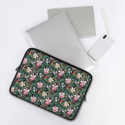 Vintage Tropical Exotic Hawaiian Print Laptop Sleeve