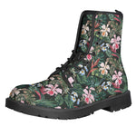 Vintage Tropical Exotic Hawaiian Print Backpack