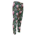 Vintage Tropical Exotic Hawaiian Print Men's Compression Pants