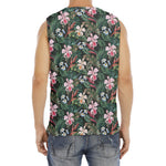 Vintage Tropical Exotic Hawaiian Print Men's Fitness Tank Top