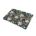 Vintage Tropical Exotic Hawaiian Print Pet Cooling Mat Cover