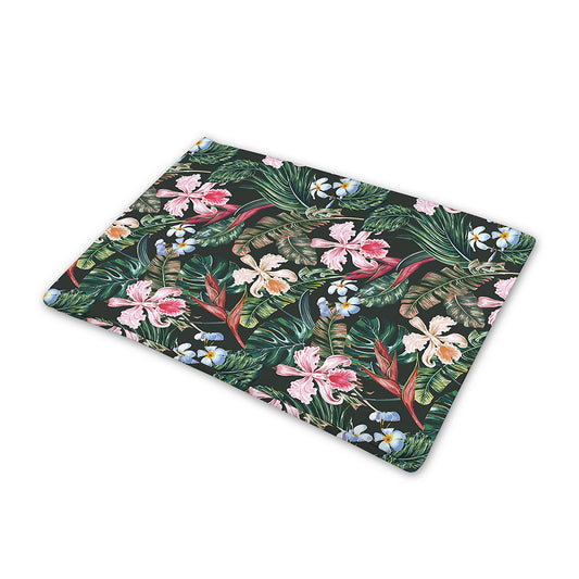 Vintage Tropical Exotic Hawaiian Print Pet Cooling Mat Cover
