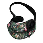 Vintage Tropical Exotic Hawaiian Print Pet Sling Carrier