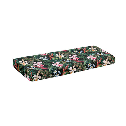 Vintage Tropical Exotic Hawaiian Print Piano Keyboard Cover