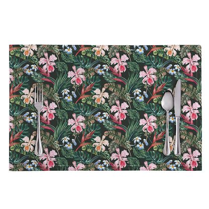 Vintage Tropical Exotic Hawaiian Print Placemat