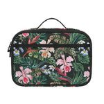 Vintage Tropical Exotic Hawaiian Print Portable Lunch Bag