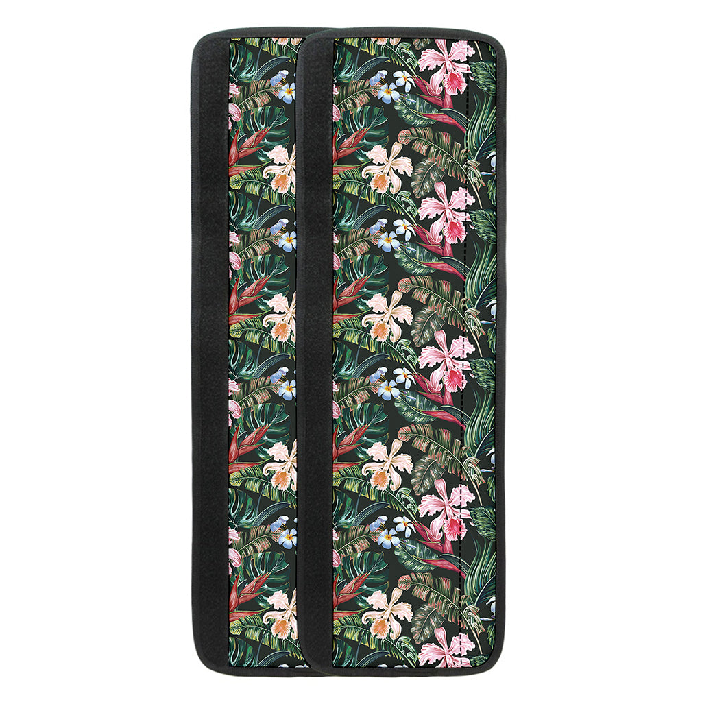 Vintage Tropical Exotic Hawaiian Print Refrigerator Handle Covers