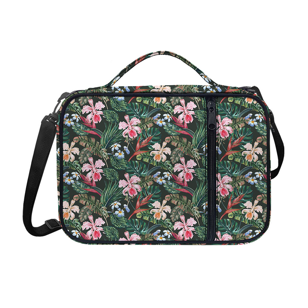 Vintage Tropical Exotic Hawaiian Print Shoulder Strap Bible Bag