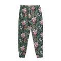 Vintage Tropical Exotic Hawaiian Print Sweatpants