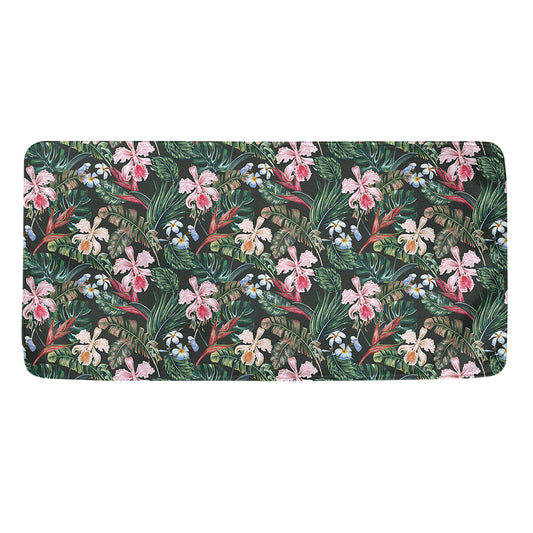 Vintage Tropical Exotic Hawaiian Print Towel